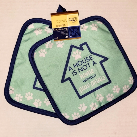 5 Piece Kitchen Set (A House Is Not A Home Without Paw Prints) - Picture 3 of 6